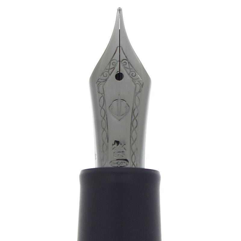 BRAND NEW 2024 SAILOR PRO GEAR IMPERIAL BLACK RUTHENIUM TRIM 21K M NIB FOUNTAIN PEN OFFERED BY ANTIQUE DIGGER