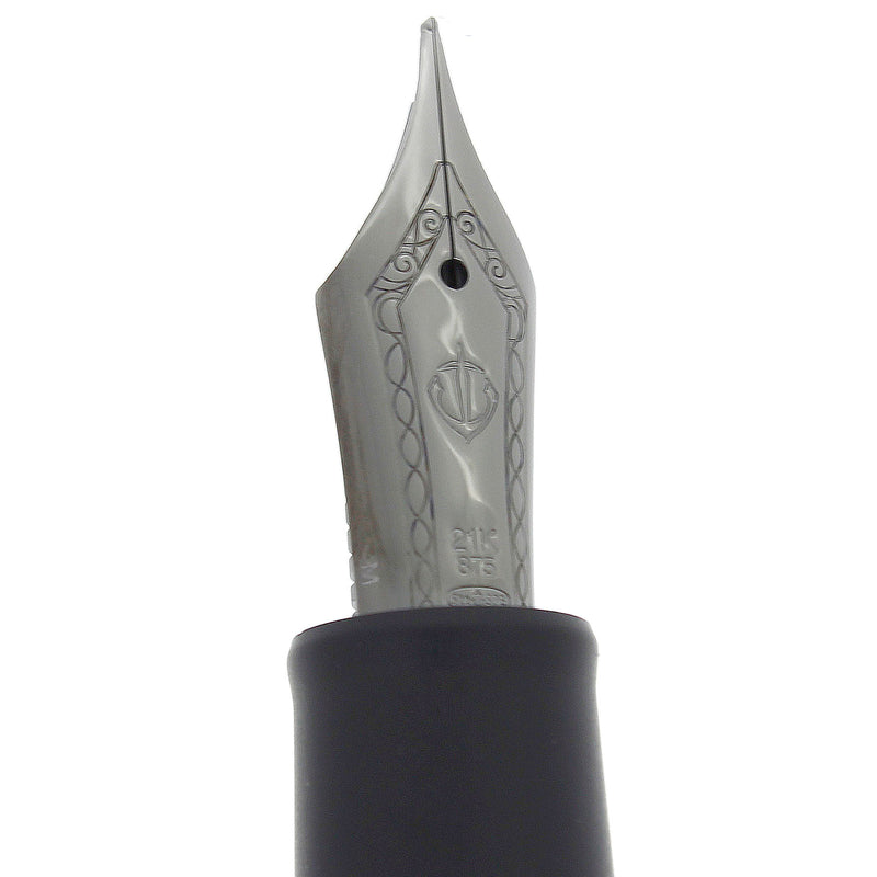 BRAND NEW 2024 SAILOR PRO GEAR IMPERIAL BLACK RUTHENIUM TRIM 21K M NIB FOUNTAIN PEN OFFERED BY ANTIQUE DIGGER