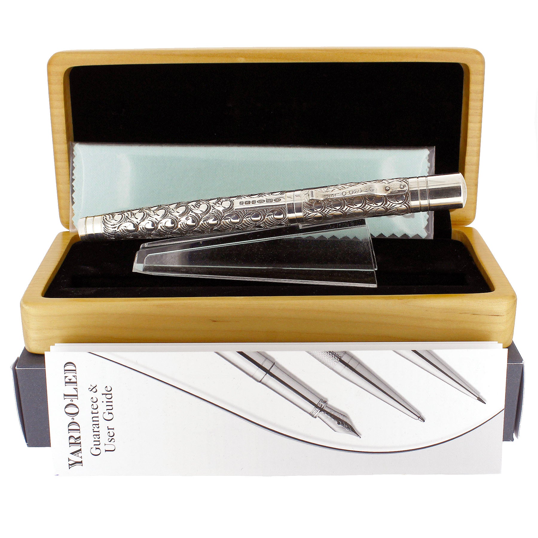 Stylo Plume Yard O Led Viceroy Grand – Argent 925, Plume Fine 18 Carats, UK