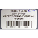 YARD-O-LED VICEROY GRAND VICTORIAN STERLING SILVER FOUNTAIN PEN NEVER INKED OFFERED BY ANTIQUE DIGGER