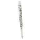 YARD-O-LED VICEROY GRAND VICTORIAN STERLING SILVER FOUNTAIN PEN NEVER INKED OFFERED BY ANTIQUE DIGGER
