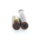 1930S FRENCH MADE MOTTLED RED HARD RUBBER SAFETY PEN W/14K M-BBBBB+ 3.46MM FLEX MUSIC NIB RESTORED OFFERED BY ANTIQUE DIGGER