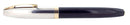 C1959 SHEAFFER PFM IV BLACK SNORKEL EXTRA FINE NIB FOUNTAIN PEN RESTORED OFFERED BY ANTIQUE DIGGER