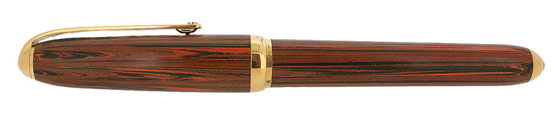 CARTIER DANDY LIMITED EDITION RED EBONITE FOUNTAIN PEN NEVER INKED NEW OLD STOCK OFFERED BY ANTIQUE DIGGER