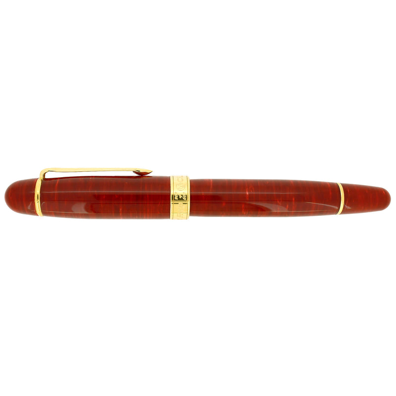 2007 CLASSIC PENS LB1 FLAME RED LAMBROU LIMITED EDITION FOUNTAIN PEN MINT OFFERED BY ANTIQUE DIGGER