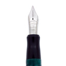 CONKLIN DURAGRAPH FOREST GREEN 1.1MM STUB NIB FOUNTAIN PEN SERVICED