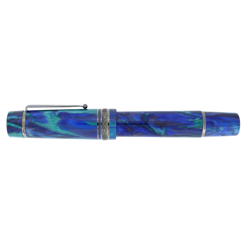 2024 DELTA DOLCE VITA OVERSIZED RIVIERA BLUE LIMITED EDITION 13 OF 25 FOUNTAIN PEN NEVER INKED OFFERED BY ANTIQUE DIGGER