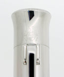 GRAF VON FABER-CASTELL GUILLOCHE BLACK CHEVRON 18K M NIB FOUNTAIN PEN MINT OFFERED BY ANTIQUE DIGGER