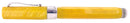 1990S MONTEGRAPPA 1912 SYMPHONY YELLOW CELLULOID STERLING TRIM FOUNTAIN PEN NEVER INKED OFFERED BY ANTIQUE DIGGER