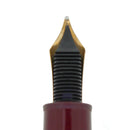 C1995 MONTBLANC 147 DOUE STERLING VERMEIL BORDEAUX TRAVELER'S FOUNTAIN PEN NEVER INKED OFFERED BY ANTIQUE DIGGER