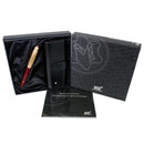 C1995 MONTBLANC 147 DOUE STERLING VERMEIL BORDEAUX TRAVELER'S FOUNTAIN PEN NEVER INKED OFFERED BY ANTIQUE DIGGER