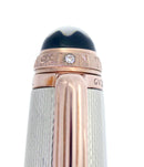 MONTBLANC 1924 LIMITED EDITION 75 ANNIVERSARY 144 DOUE STERLING SILVER FOUNTAIN PEN STICKERED & BOXED OFFERED BY ANTIQUE DIGGER