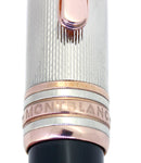 MONTBLANC 1924 LIMITED EDITION 75 ANNIVERSARY 144 DOUE STERLING SILVER FOUNTAIN PEN STICKERED & BOXED OFFERED BY ANTIQUE DIGGER