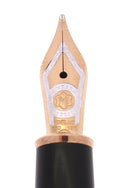 MONTBLANC 1924 LIMITED EDITION 75 ANNIVERSARY 144 DOUE STERLING SILVER FOUNTAIN PEN STICKERED & BOXED OFFERED BY ANTIQUE DIGGER