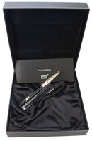 MONTBLANC 1924 LIMITED EDITION 75 ANNIVERSARY 144 DOUE STERLING SILVER FOUNTAIN PEN STICKERED & BOXED OFFERED BY ANTIQUE DIGGER