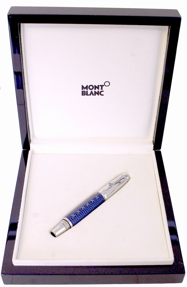 NEVER INKED 2004 MONTBLANC BOHEME JEWELS TOPAZ SAFETY FOUNTAIN PEN MINT OFFERED BY ANTIQUE DIGGER