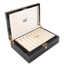20 PEN MONTBLANC WRITER'S SERIES BLACK LACQUERED DISPLAY CASE/BOX OFFERED BY ANTIQUE DIGGER