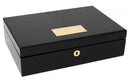 20 PEN BLACK LACQUERED MONTBLANC PATRON OF THE ART DISPLAY CASE/BOX OFFERED BY ANTIQUE DIGGER