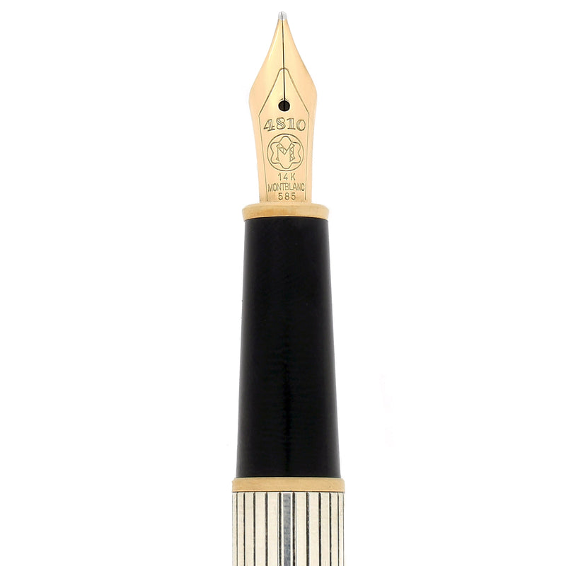 C1999 MONTBLANC MEISTERSTUCK N°144 SOLITAIRE STERLING LINED PATTERN FO