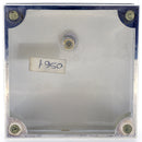 C1992 MONTBLANC MEISTERSTUCK N°144 SOLITAIRE STERLING LINED PATTERN FOUNTAIN W/STERLING DESK BASE OFFERED BY ANTIQUE DIGGER