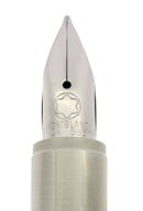 NEVER INKED MONTBLANC STARWALKER PLATINUM TRIM RUBBER FOUNTAIN PEN NEW IN BOX OFFERED BY ANTIQUE DIGGER