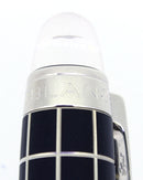 NEVER INKED MONTBLANC STARWALKER PLATINUM TRIM RUBBER FOUNTAIN PEN NEW IN BOX OFFERED BY ANTIQUE DIGGER