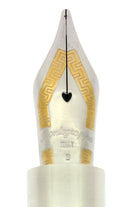 MONTEGRAPPA 1912 SYMPHONY RED CRACKED ICE CELLULOID STERLING TRIM FOUNTAIN PEN NEVER INKED NOS OFFERED BY ANTIQUE DIGGER