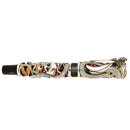 MONTEGRAPPA CHAOS STERLING SILVER LIMITED EDITION 394/1000 FOUNTAIN PEN BOX/PAPERS OFFERED BY ANTIQUE DIGGER