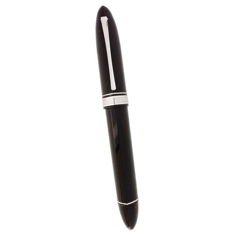CIRCA 2000 OMAS 360 JET BLACK ROLLERBALL PEN HIGH TECH TRIM WITH BOX OFFERED BY ANTIQUE DIGGER