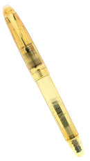 NEW OLD STOCK OMAS OGIVA VISION GOLD TRIM PISTON FILLER EF 18K NIB FOUNTAIN PEN NEVER INKED OFFERED BY ANTIQUE DIGGER