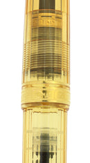 NEW OLD STOCK OMAS OGIVA VISION GOLD TRIM PISTON FILLER EF 18K NIB FOUNTAIN PEN NEVER INKED OFFERED BY ANTIQUE DIGGER