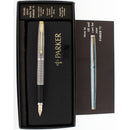 C1970 PARKER 75 STERLING SILVER CROSSHATCH GRID PATTERN