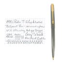 SCARCE 1970S PARKER TITANIUM T-1 ACTUATED BALLPOINT PEN NEAR MINT CONDITION OFFERED BY ANTIQUE DIGGER