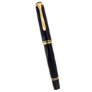 1990S PELIKAN M800 BLACK W/GOLD TRIM 14K FF NIB BLACK FOUNTAIN PEN OFFERED BY ANTIQUE DIGGER