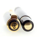 1990S PELIKAN M800 BLACK W/GOLD TRIM 14K FF NIB BLACK FOUNTAIN PEN OFFERED BY ANTIQUE DIGGER