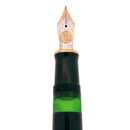 1990S PELIKAN M800 BLACK W/GOLD TRIM 14K FF NIB BLACK FOUNTAIN PEN OFFERED BY ANTIQUE DIGGER