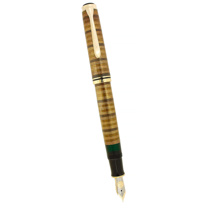 RARE PELIKAN M800 NISHIHARA MAKI-E LIMITED EDITION 3 OF 20 FOUNTAIN PEN NEVER INKED OFFERED BY ANTIQUE DIGGER