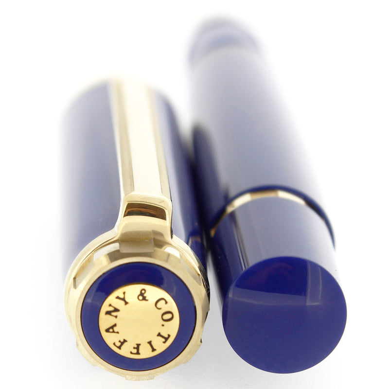1990S PELIKAN M817 TIFFANY & CO ATLAS COBALT BLUE FOUNTAIN PEN MINT OFFERED BY ANTIQUE DIGGER