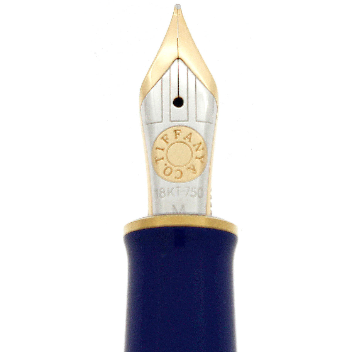 SCARCE 1990 PELIKAN MADE FOR TIFFANY & CO ATLAS COBALT BLUE M817 FOUNT