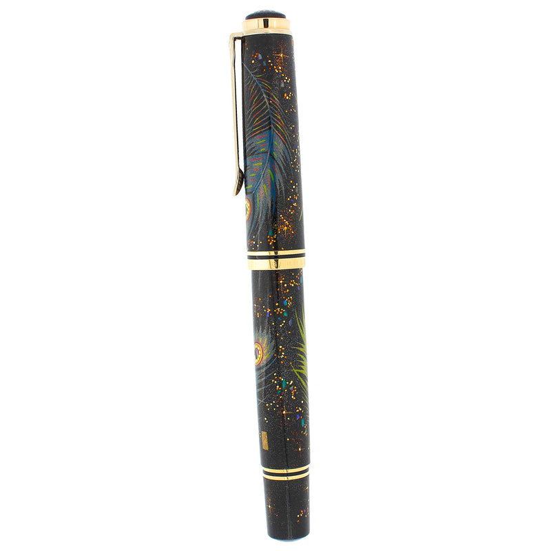 RARE PELIKAN M1000 PEACOCK MAKI-E LIMITED EDITION 82/111 FOUNTAIN PEN MINT IN BOX NEVER INKED OFFERED BY ANTIQUE DIGGER