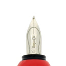 CIRCA 2003 ROTRING RED SKYNN XL/BROAD STEEL NIB FOUNTAIN PEN NEVER INKED MINT BOXED OFFERED BY ANTIQUE DIGGER