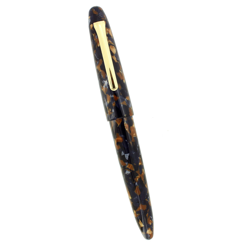 CIRCA 2010 SAILOR THE KING OF PEN MOSAIC BROWN FOUNTAIN PEN NEVER INKED OFFERED BY ANTIQUE DIGGER