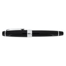 SAILOR PRO GEAR BLACK / SILVER KING OF PEN 21K MED NIB FOUNTAIN PEN NEVER INKED OFFERED BY ANTIQUE DIGGER