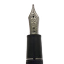 SAILOR IMPERIAL BLACK PROFESSIONAL GEAR W/21K ZOOM NIB FOUNTAIN PEN OFFERED BY ANTIQUE DIGGER