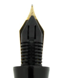 C1998 SHEAFFER BALANCE II WHITE DOT JET BLACK FINE 14K NIB FOUNTAIN PEN MINT OFFERED BY ANTIQUE DIGGER