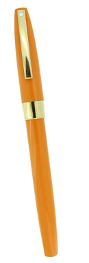 C1996 SHEAFFER IMPERIAL CADMIUM YELLOW XF NIB FOUNTAIN PEN IN ORIGINAL BOX OFFERED BY ANTIQUE DIGGER