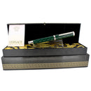 GIANNI VERSACE "SIGNATURE COLLECTION" MADE BY OMAS GREEN FOUNTAIN PEN NEVER INKED OFFERED BY ANTIQUE DIGGER