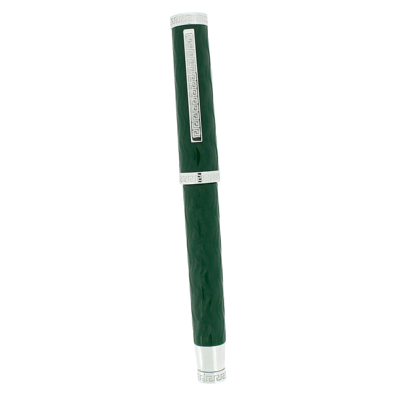 GIANNI VERSACE "SIGNATURE COLLECTION" MADE BY OMAS GREEN FOUNTAIN PEN NEVER INKED OFFERED BY ANTIQUE DIGGER