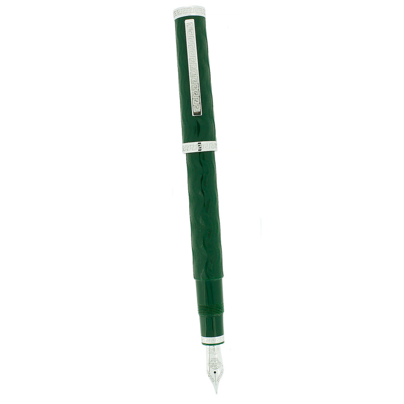 GIANNI VERSACE "SIGNATURE COLLECTION" MADE BY OMAS GREEN FOUNTAIN PEN NEVER INKED OFFERED BY ANTIQUE DIGGER