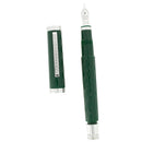 GIANNI VERSACE "SIGNATURE COLLECTION" MADE BY OMAS GREEN FOUNTAIN PEN NEVER INKED OFFERED BY ANTIQUE DIGGER